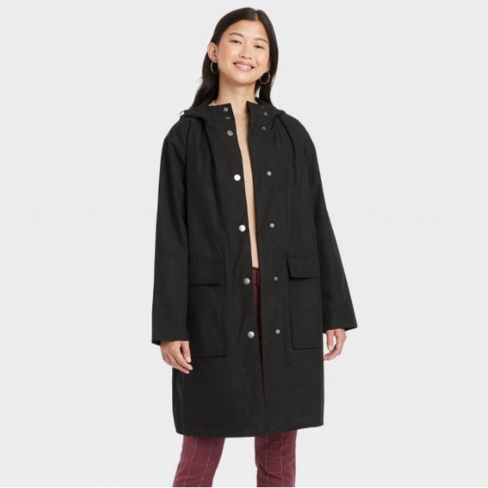 A New Day black rain jacket
